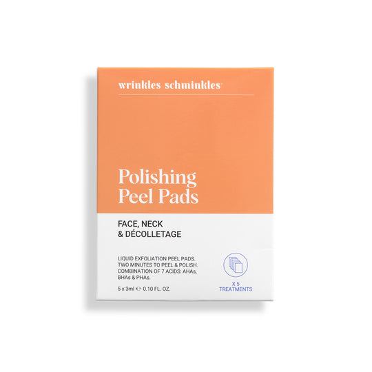 Face, Neck & Décolletage Polishing Peel Pads - 5 Pack banner