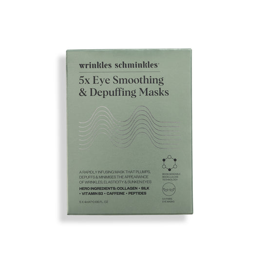 Eye Smoothing & Depuffing Sheet Mask - 5 Pack banner